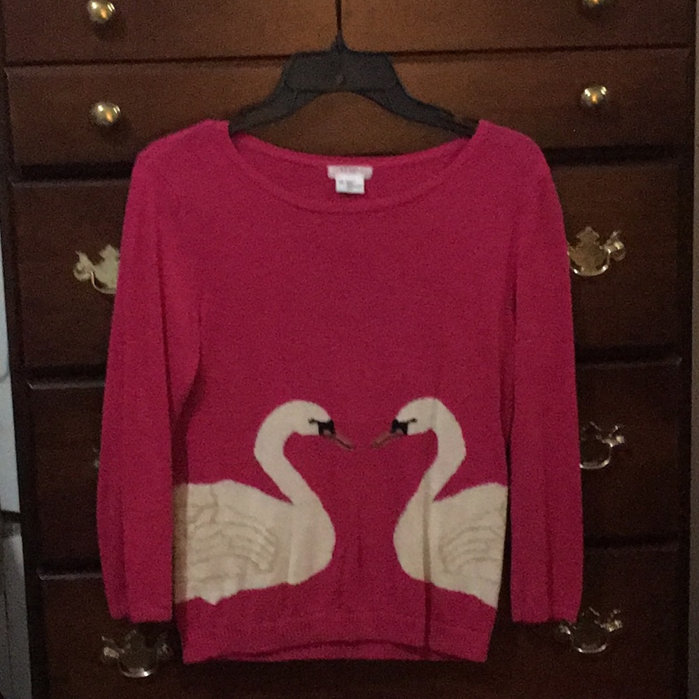Pink Swan Sweater by Cooperative
